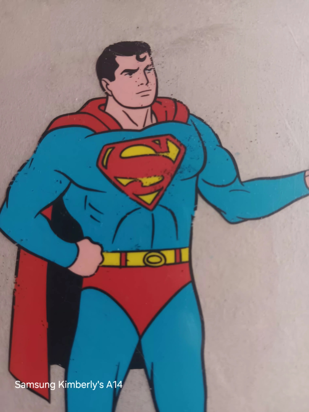 Filmation Superman 1966 production Cel 5 cels & matching drawings 60 years old